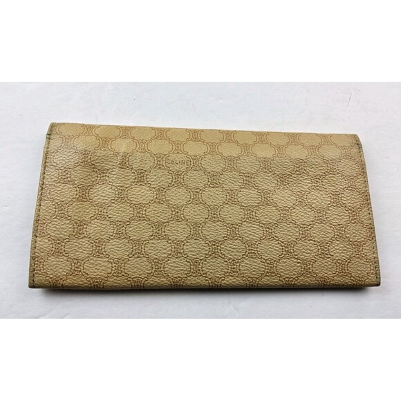 CELINE Macadam PVC Leather Trim Folding Wallet - Picture 5 of 8